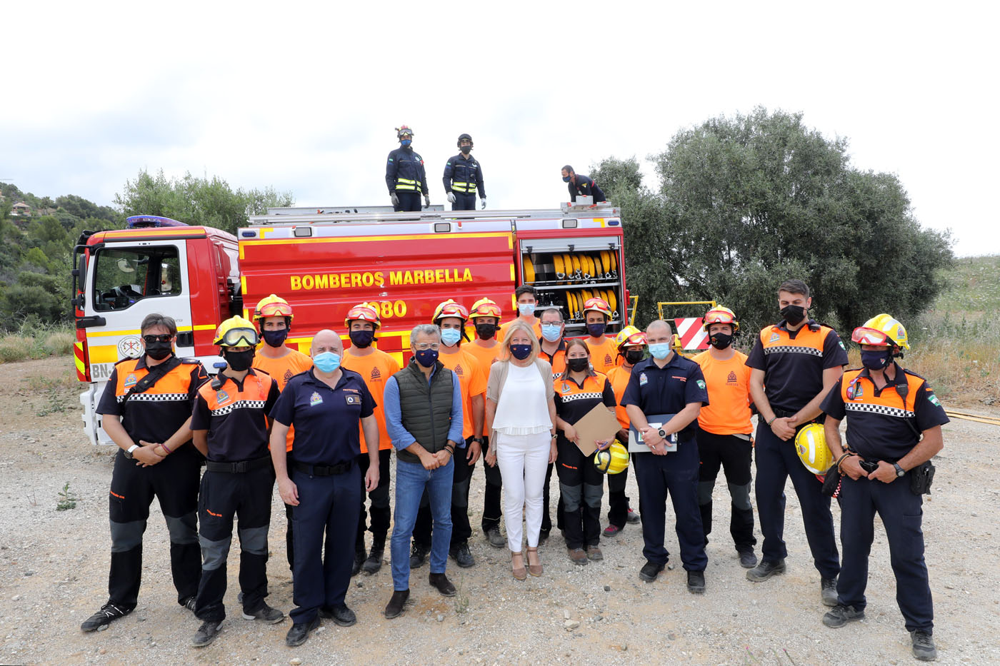 Los medios de emergencias municipales llevan a cabo un simulacro para reforzar la coordinación de cara al verano y reducir el tiempo de respuesta en caso de incendio forestal